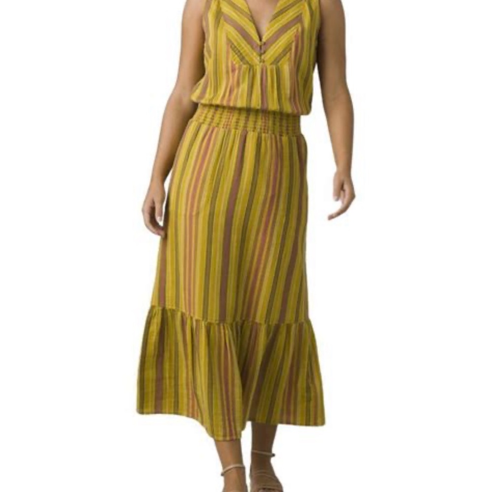 Prana California Dreaming madras dress-new